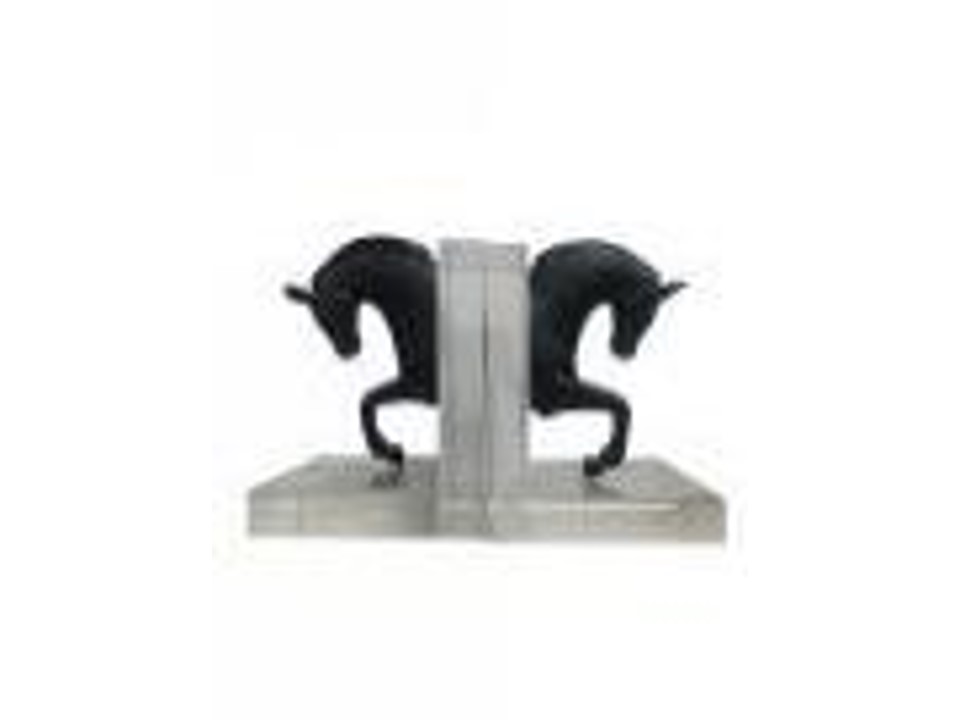 D0028 HORSE BOOKEND (210*130*110) BLACK