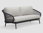 91934110-G2-CUDDLE TWO SEAT SOFA(205*87*84)-(049-75952/OL-6/11C/#3)-ANTHRACITE-G2