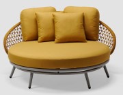 91934521-G1-CUDDLE DAYBED(130*130*84)-(049-76522/#5)-YELLOW-G1