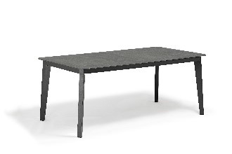 91704082-G1-DIVA ALUM GLASS DINING TABLE(220*90*76)-ANTHRACITE(049-75952)+SYH01H-G1