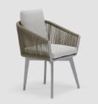 91704070-G4-DIVA ALUM ROPE DINING CHAIR(60*58*77)-(049-76522/OL-D6/#3)-GREIGE+GREIGE-G4