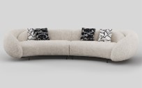 HARLOW-G2-FF-6812-4 SEATER SOFA(3800*1680*800)-(CX20369-2/DS01522831-01/DS01522831-02)-CREAM-G2
