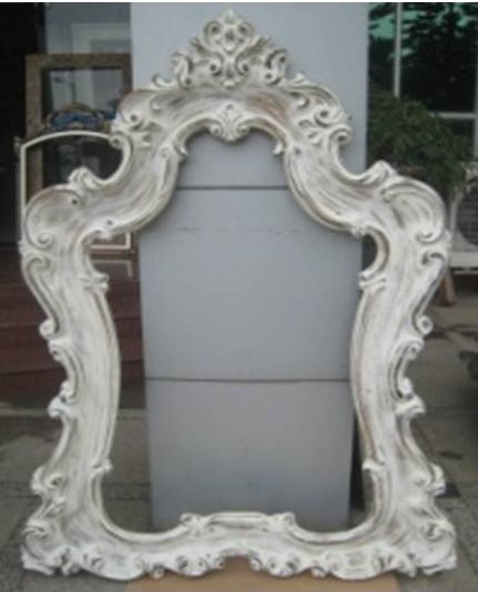 FIKRI-F-124-G-FRAMED MIRROR -GOLD