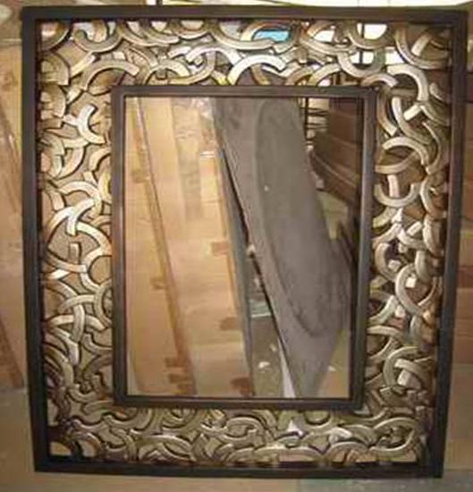 FIRAS-F-254-S-FRAMED MIRROR -SILVER