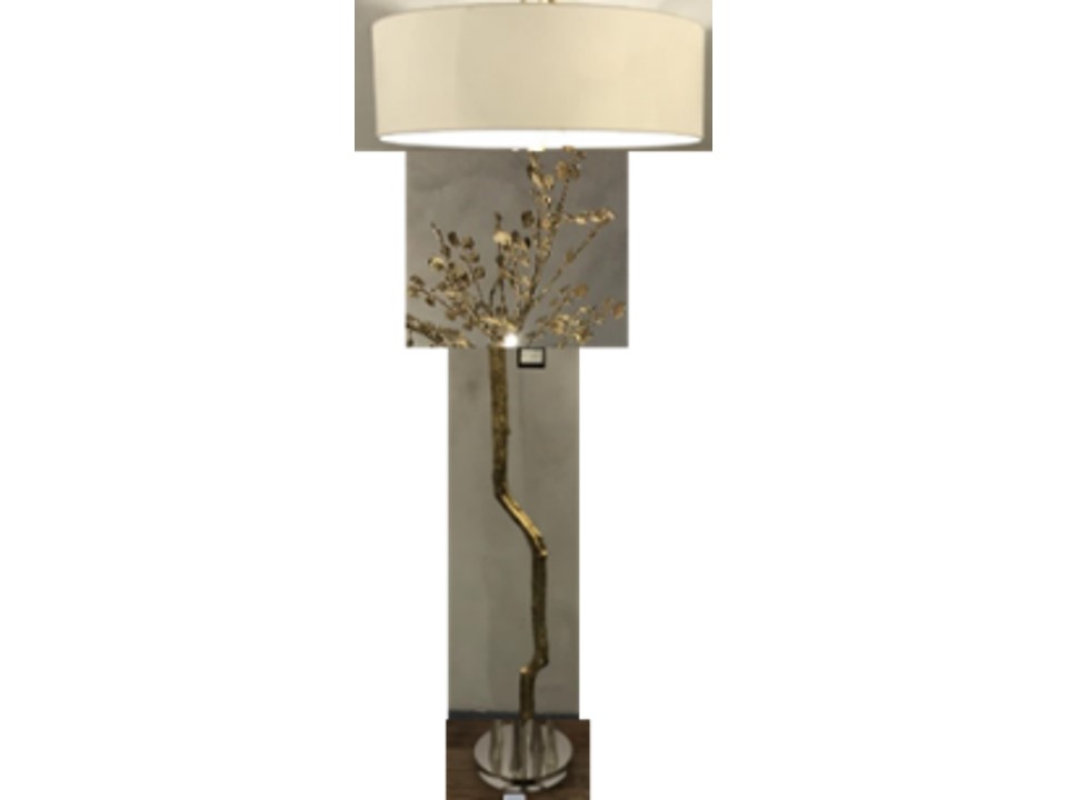 F-2932-FLOOR LAMP-GOLD