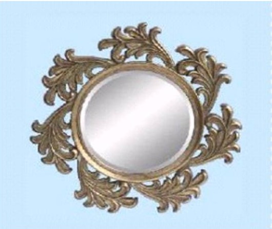 ERASMO-F-393-AS-FRAMED MIRROR -ANT.SILVER