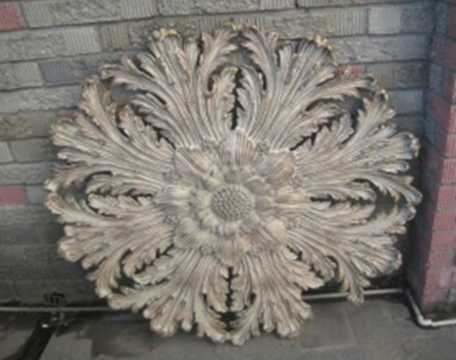 GRACA-F-491-SS-WALL DECOR -SHINY SILVER