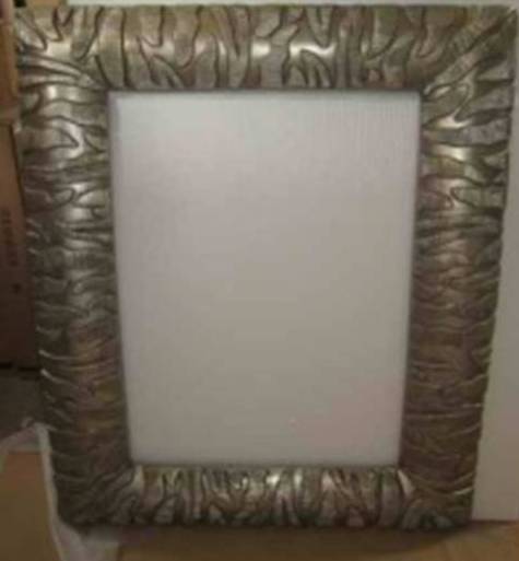 TUNIGO-F-723-FRAMED MIRROR-SILVER
