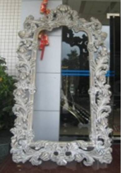 ATORDA-F-819-SS-FRAMED MIRROR -SHINY SILVER