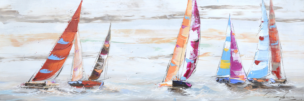 FC-10631-1-OIL PAINTING (150*50*3.5)-NEW
