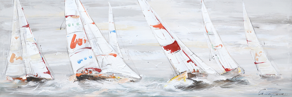 FC-10631-2-OIL PAINTING (150*50*3.5)-NEW