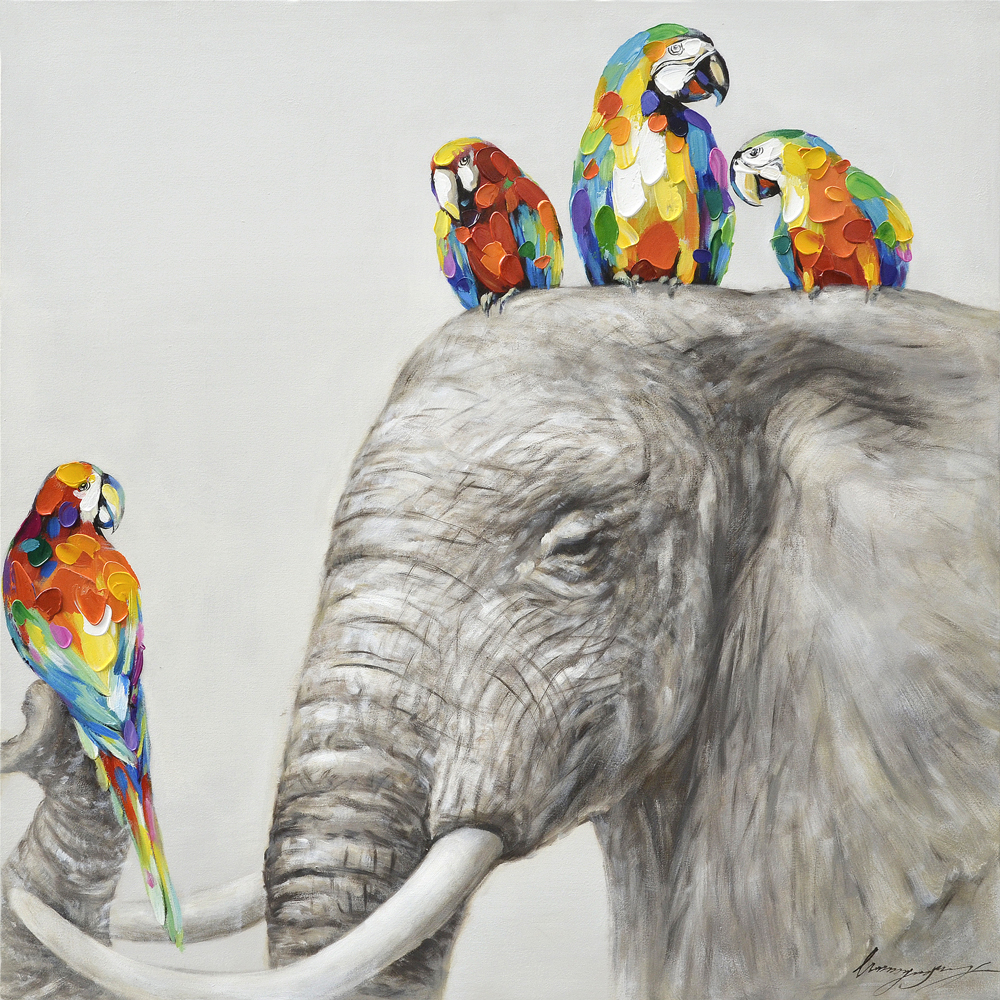 FC-10900-1-OIL PAINTING (100*100*3.5)-NEW