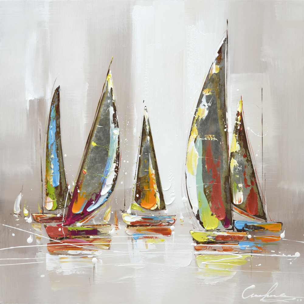 FC-11241-2-OIL PAINTING (80*80*3.5)-NEW