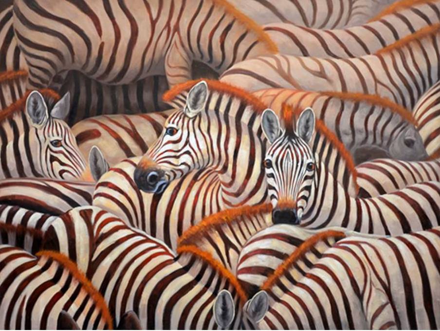 FC-4879-OIL PAINTING (150*200*3.5)-NEW