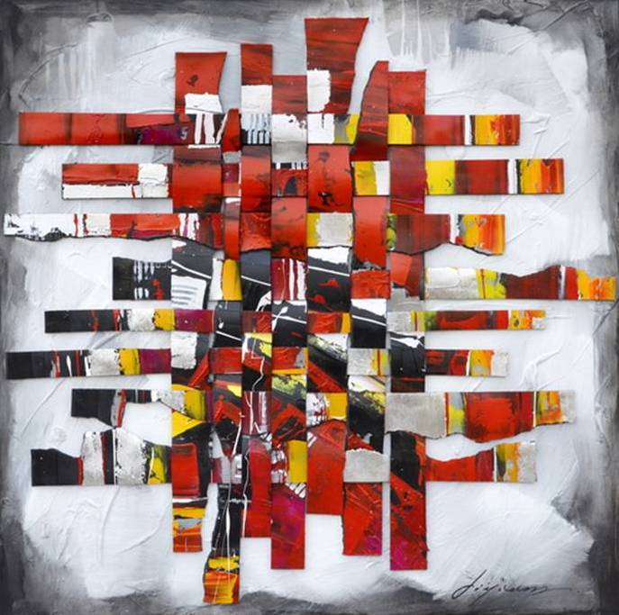 FC-7443-1-OIL PAINTING (100*100*4.5)-NEW