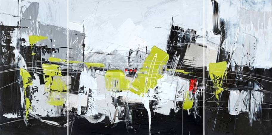 FC-8099(SET)-OIL PAINTING (140*70*3.5)-NEW