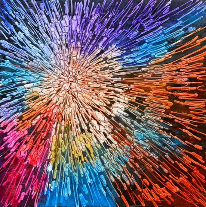 FC-8126E-2 OIL PAINTING (100*100)-NEW
