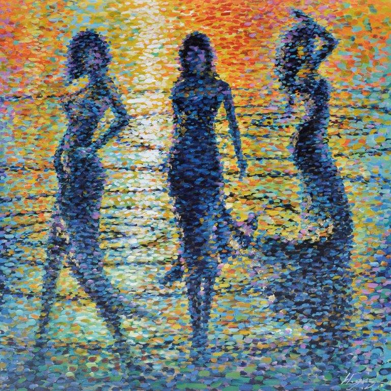 FC-8803-1-OIL PAINTING (120*120*3.5)-NEW