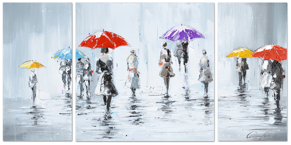 FC-9046(SET)-OIL PAINTING (140*70*3.5)-NEW