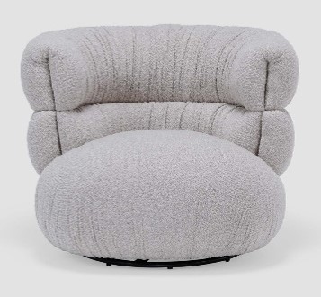 ALLORA-G2-F-23948-SWIVEL CHAIR(98*90*74)-L.GREY(A3219-10A)-BEIGE-G2