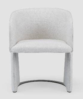 ASTERIA-DC-23077-1111-DINING CHAIR(59.5*58.5*75.5)-L.GREY(AB-18)+W2303-G1