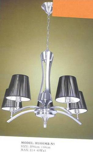 H1000MB-N5 HANGING LAMP GREY SHADE