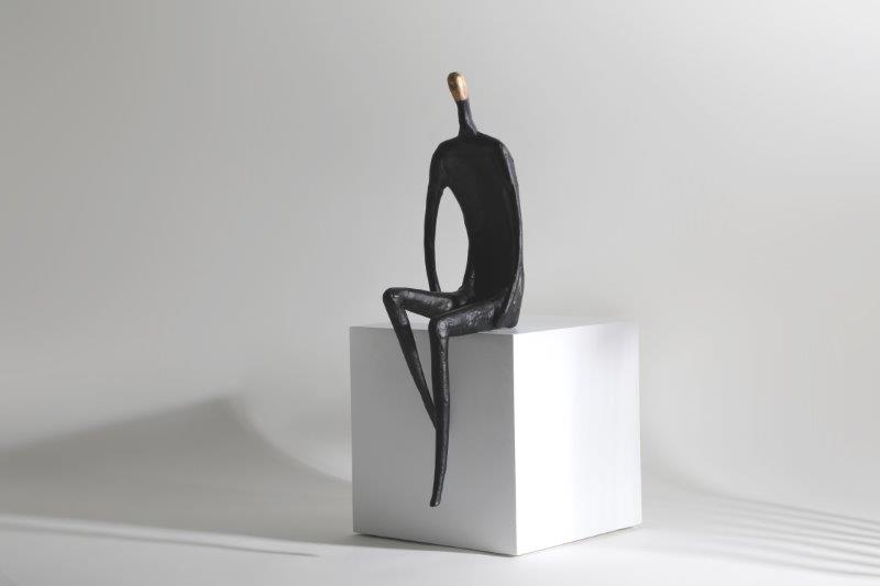 H-1203-SCULPTURE (150*310*540)-BLACK