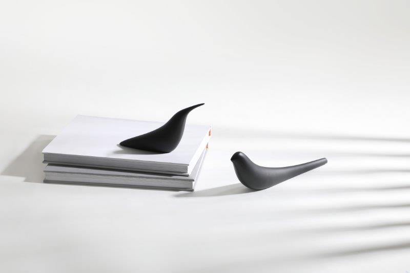 H-1248-BIRD DECOR-SMALL (160*45*95)-BLACK
