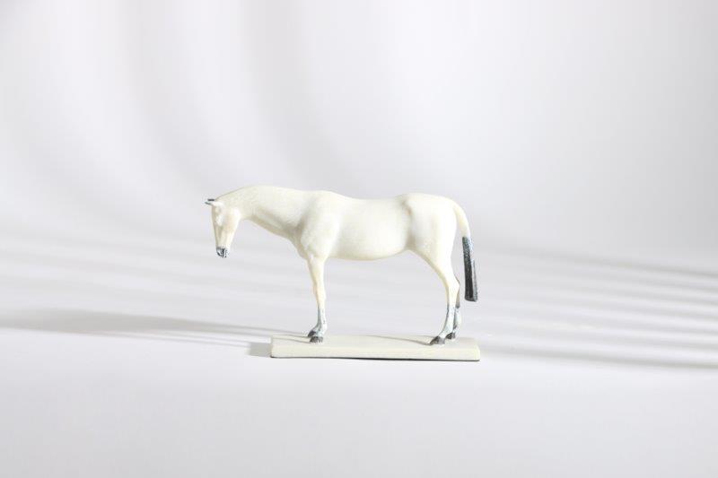 H1468-WHITE HORSE SCULPTURE-(220*60*135)