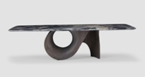 SHELLY-DT-22112-DINING TABLE (300*130*75)-PICASSO+378-3