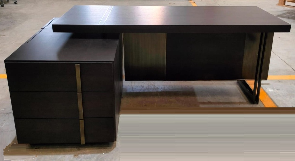 LINNON-SZ335A-OFFICE TABLE-(1800/2200*1320*750)--BGQ07815+WALNUT VENEER NO.4(3/3)