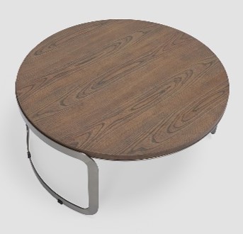 FANCY-G3-B-C-23152-B-ROUND COFFEE TABLE(90*40)-MP-2307+WJ-01-G3
