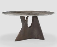 LATASHA-RT-21097-ROUND TABLE(135*75)-CALIFORNIA+378-3#GREY OAK