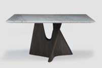 LATASHA-ST-21097-SQUARE DINING TABLE(150*150*75)-CALIFORNIA+378-3#GREY OAK