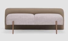 JENNICA-G1-BN-3225-BENCH-ALPHA BRUNO RITZY ASH ANTIQUE BRASS(PAS-16B/ LRAO-58/SA151)-G1