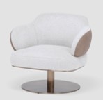 JENNICA-G2-CC-3260-CLUB CHAIR-ALPHA COCONUT LUSH TAN ANTIQUE BRASS(PAS-55/LRAK-55/SA151)-G2