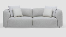 HEAVEN-G4-DM-A6355-2 SEATER(1.75EL+1.75ER)(PILLOW:DM-4706*2(NP-602E)+DM-P4563*2(FAB-MIL-120)-MINK(FAB-MIL-120)-G4