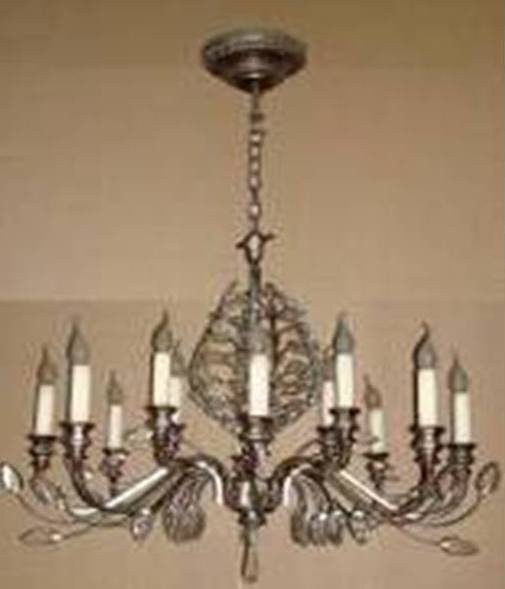 LI-20571-8+4C-CHANDELIER -RED GOLD