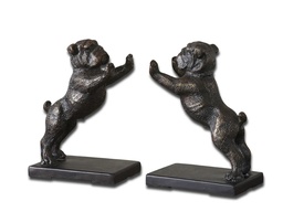 [AC19643] AC-19643-BULLDOGS  SET OF 2