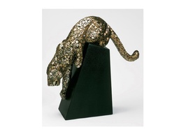 [AC2875-AD] 2875-AD-LEOPARD FIGURE(67X19X65CM)