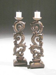 [AC325-A-GOLDCRK] 325-A CANDELABRA-GOLD CRACKLE FINISH