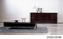 [CT131D-EBNGLO-HBN42] ELISHA-131D-COFFEE TABLE -EBONY HIGH GLOSSY-HBN-42