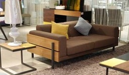 [CT2794ET-DGRYYELLWAL] MABEL-2794ET-END TABLE -D.GREY/YELL/WAL VENEER