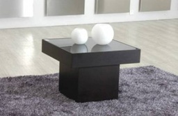 [CT560ET-WENBLK] ROZALIA-560ET-END TABLE -WENGE/BLACK(N)