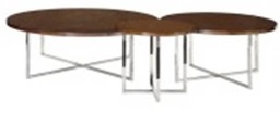 [CT8CF007C-TS-505] FERDIE-8CF-007C-COFFEE TABLE -TS-506-BIRD VENEER