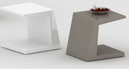 [CT983ET-WHITE] MERLIE-983ET-END TABLE-(500*450*450) -S0310-WHITE