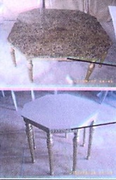 [CTAH-3(ET)-GOLDEN] AH-3-END TABLE -GOLDEN-MAH-01