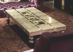 [CTANJ033C(ET)-SILBLK] SHASTA-AN-J033C-END TABLE -SILVER+BLACK-3177