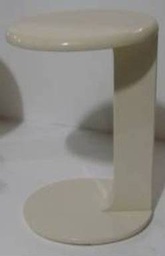 [CTBDJ1060-PEAGRYGLO] HALO-BD-J1060-END TABLE -PEARL GREY GLOSS