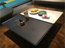 [CTBFJ2858AM] SHERWIN-BF-J2858AM-COFFEE TABLE (1300x700x410mm) -61+C09 MARBLE